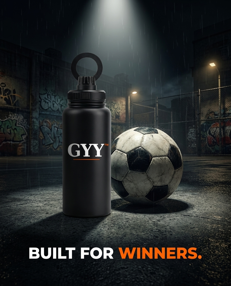 GYY Insulated Water Bottle — Double Wall Stainless Steel  | 4 Colors
