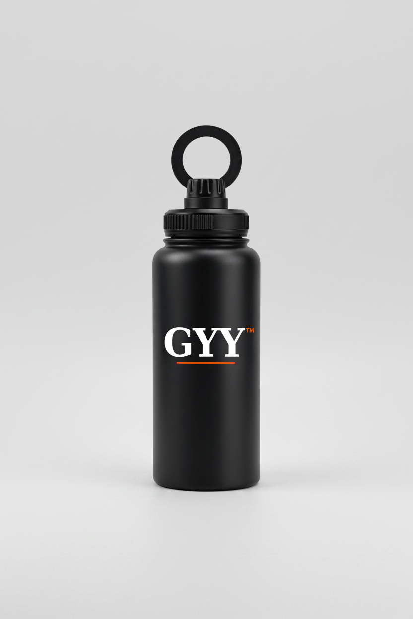 GYY Insulated Water Bottle — Double Wall Stainless Steel  | 4 Colors